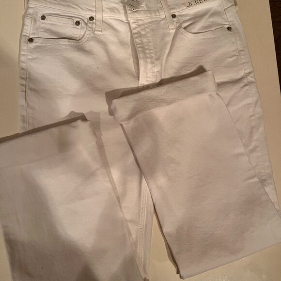 J.Crew Slim Demi Boot White Jeans – Size 29 (NWT, Retail $148) - Picture 5 of 16